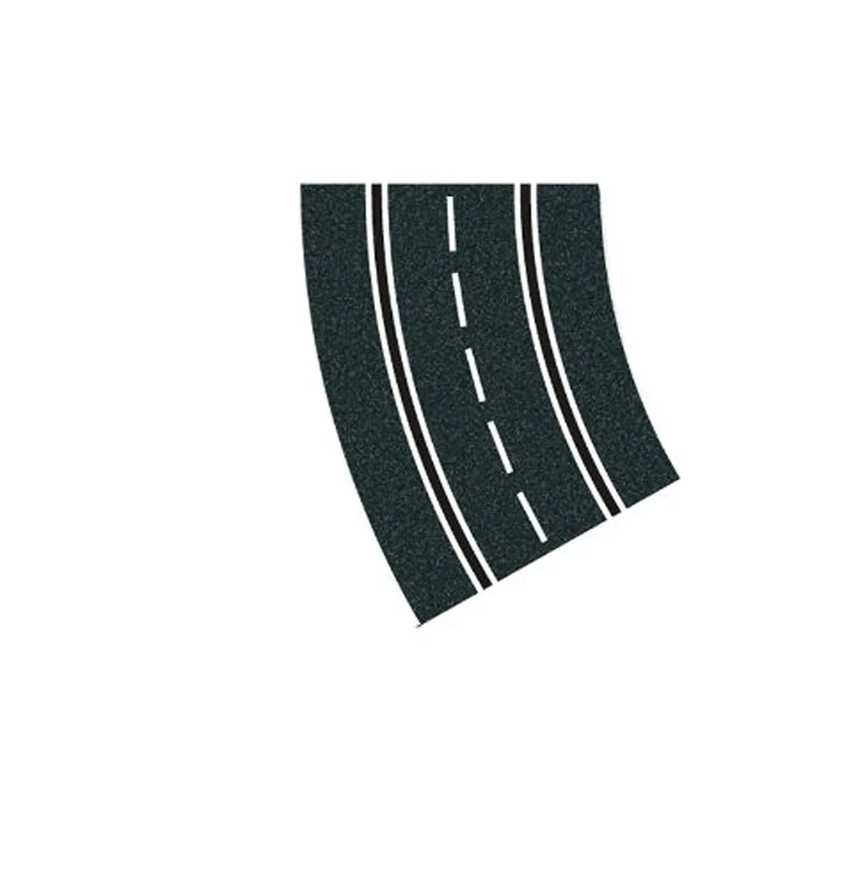 Carrera 20020572 Digital 124 Slot Car 2/30° Curve Track (6Pcs) 1:24 Accessory, Schwarz, 8 to 10.9 Inches