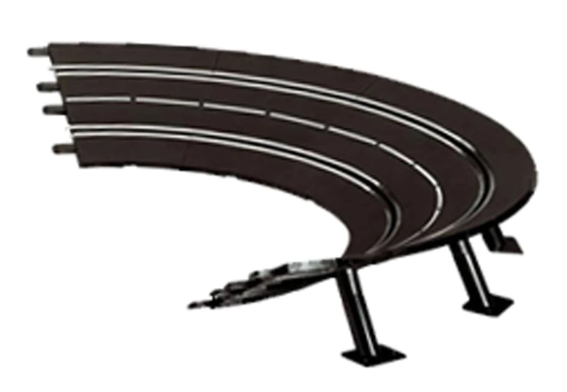 Carrera 20574 20020574 High banked curve 1/30° (6) Slot Car Track Accessory, Multicoloured, 37.01 x 22 x 10.39 cm