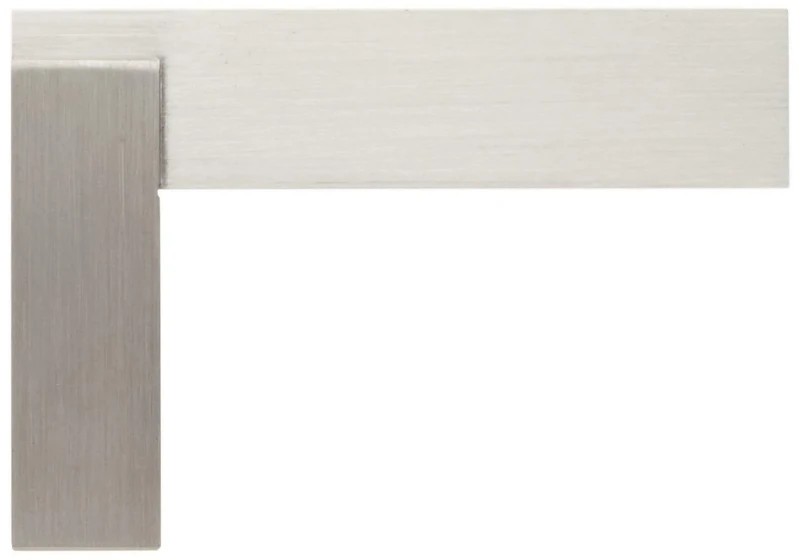 Starrett 20-3 Hardened Steel Master Precision Square, 2-3/8" Beam Length, 3" Blade Length