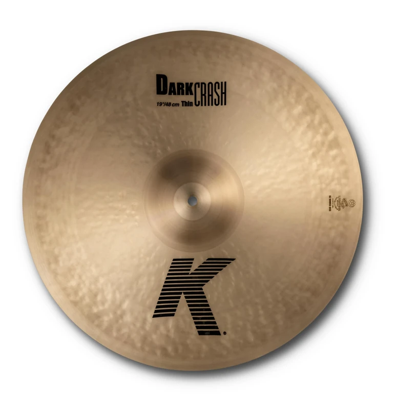 Zildjian K' Dark Crash Thin 19", Traditional Finish - Crash Cymbal