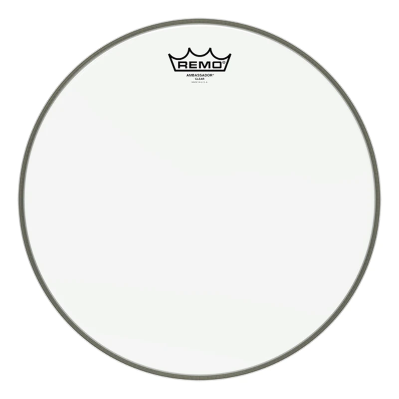 Remo drumhead Ambassador Transparent Bassdrum 18" - BR-1318-00 - Image 1