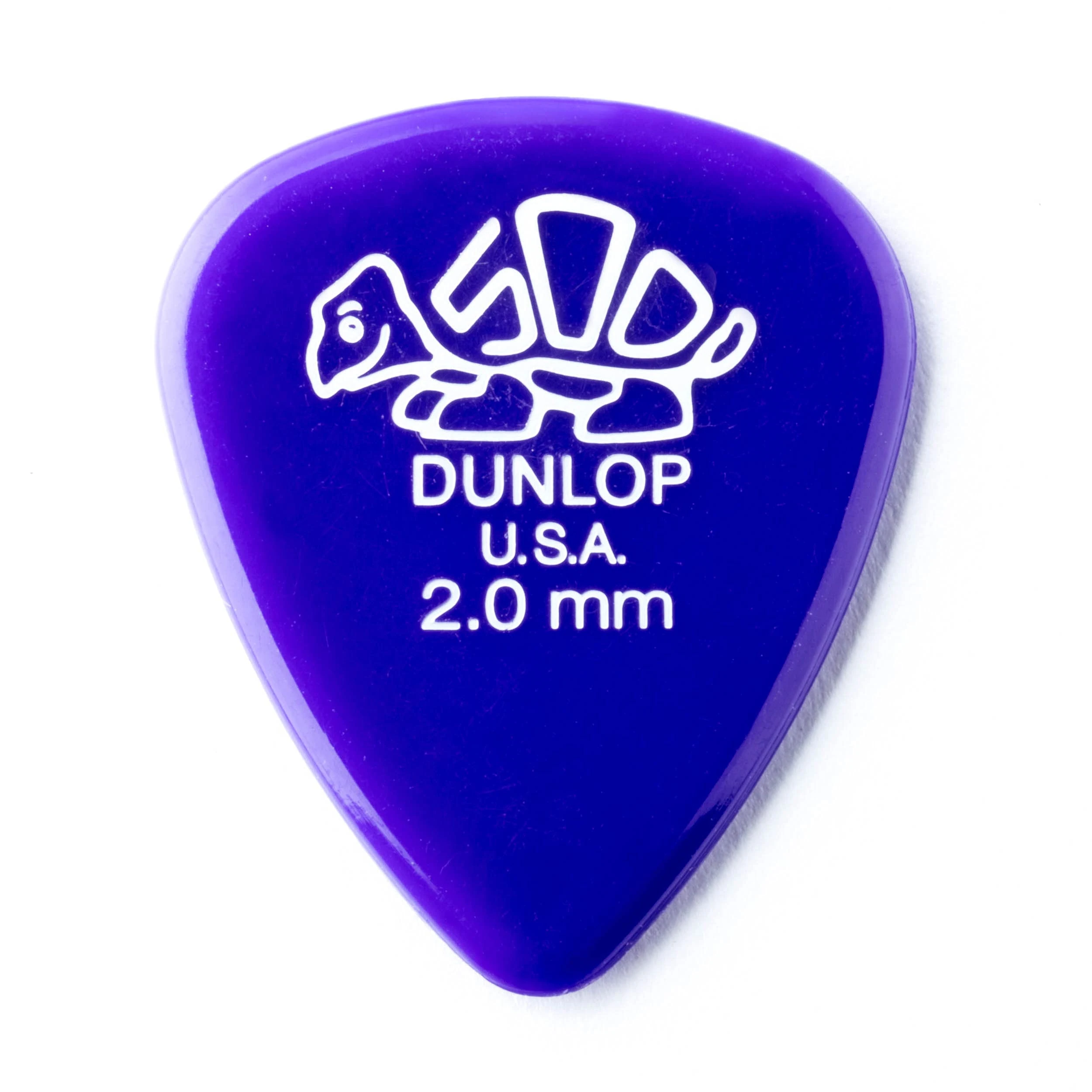 Jim Dunlop 41P2.00 Delrin 500 Stadard 2.00 Gauge Player Pack (Pack of 12)