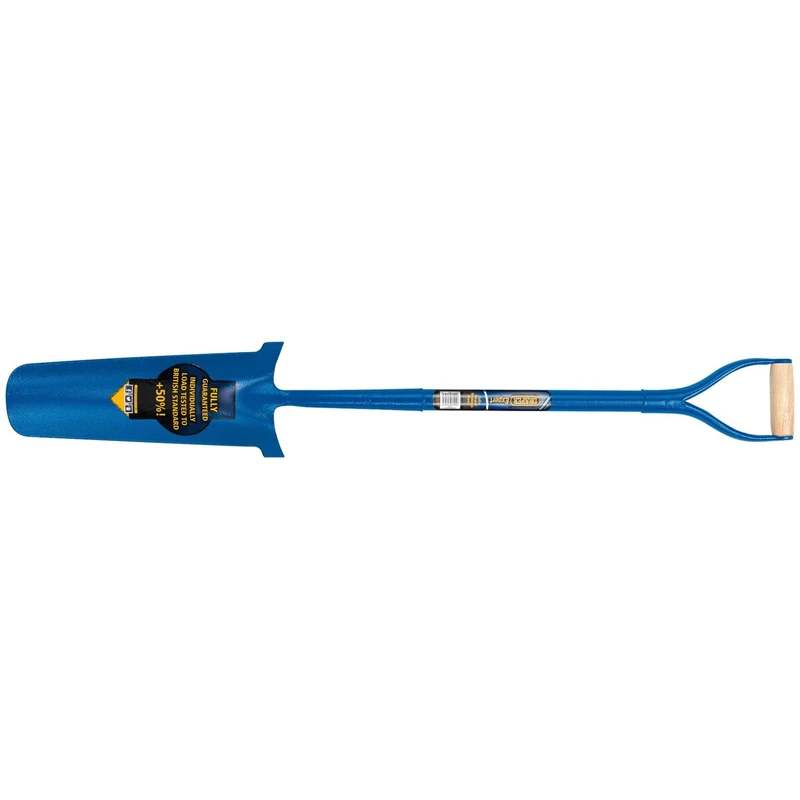 Draper 64331 All-Steel Newcastle Drainage Shovel - Blue - Image 1