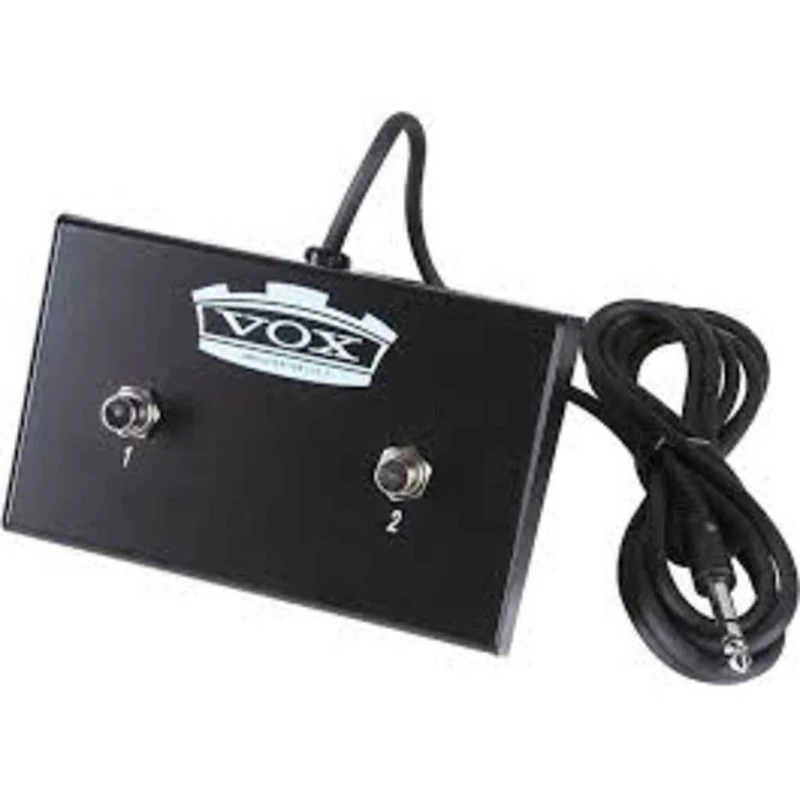 Vox - VFS2 - 2-Channel Foot Switch Compatible with - AC30/15 Custom, AC30/15VR, AV60/30 and all Night Train G2 - includes TRS Jack Cable