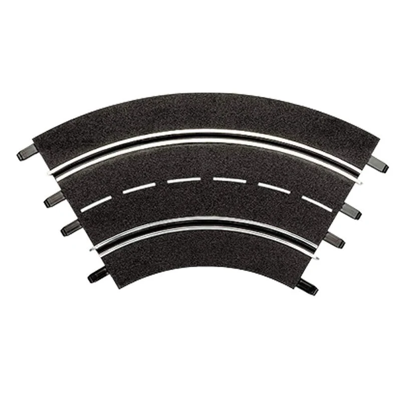 Carrera 20020571 Digital 124 Curve 1/60° (3) Slot Car Track Accessory, Pre Painted, standard size