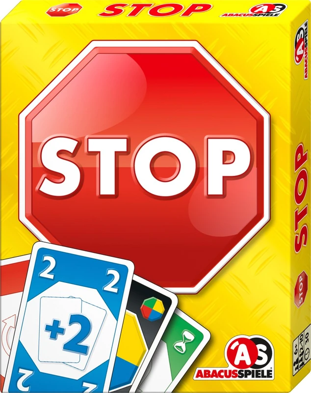 ABACUSSPIELE 08011 Stop Card Game - Yellow Edition
