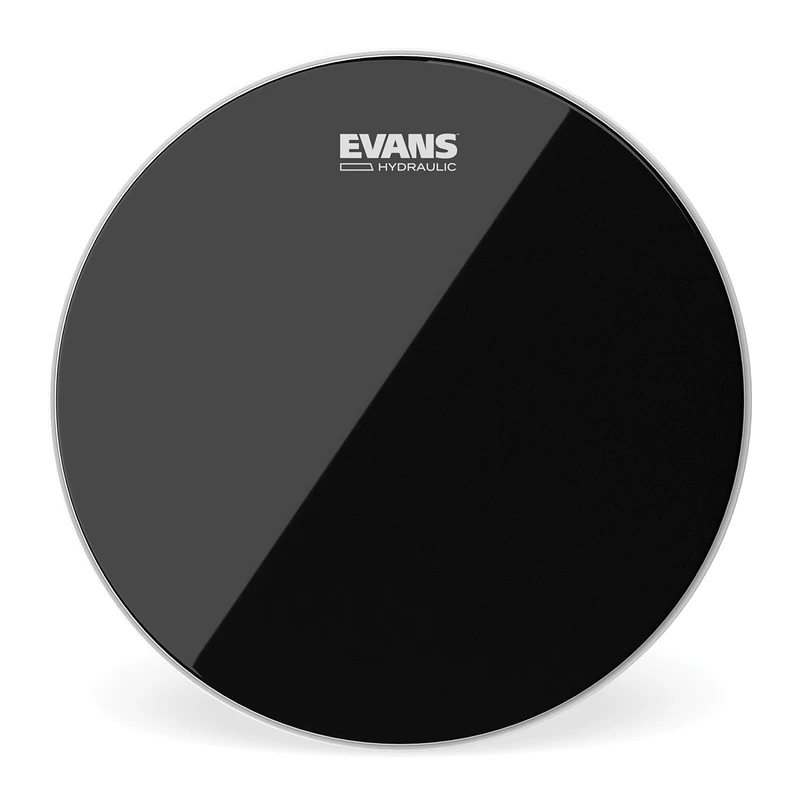 Evans Drum Heads - Hydraulic Black Tom Drumhead, 18 Inch