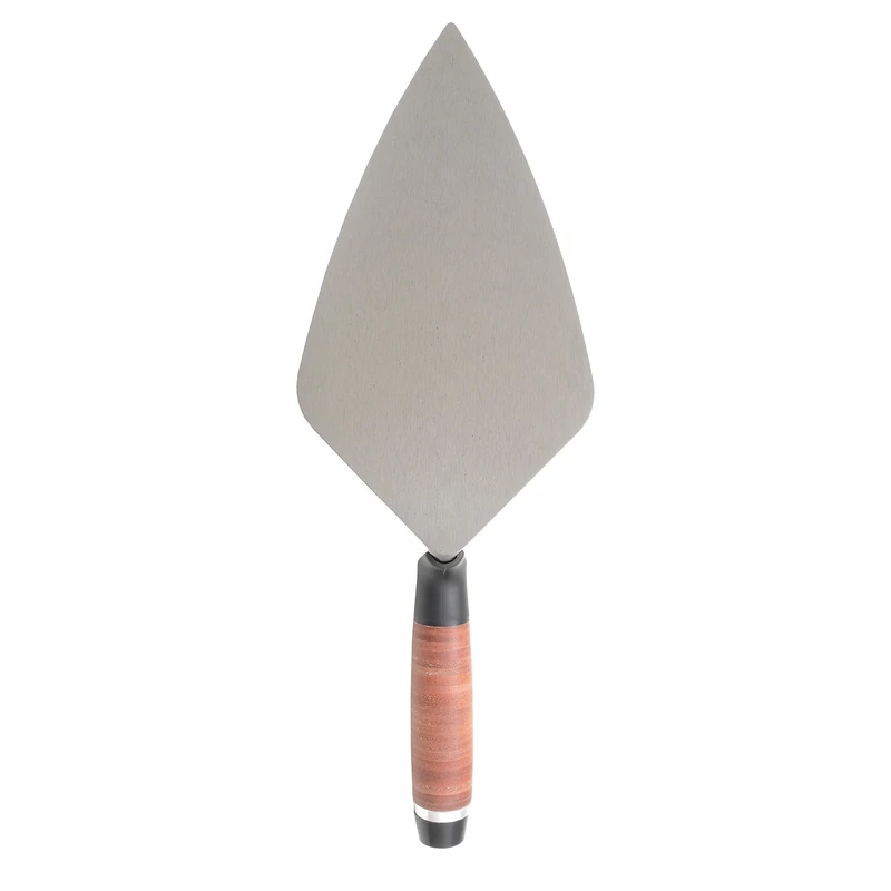 Marshalltown 34L11 11-inch Brick Trowel Wide London - Leather Handle