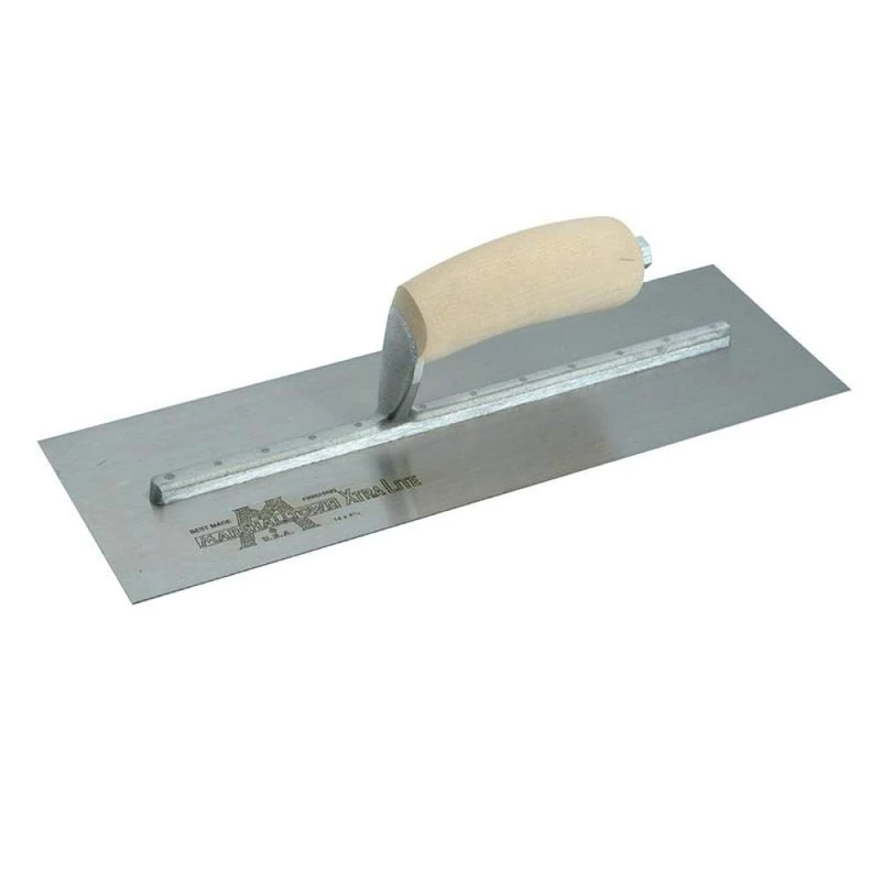 Marshalltown MXS77 18x4.1/2-inch Cement Trowel - Wooden Handle