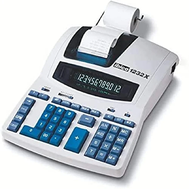 Ibico 1232X Professional Printing Office Calculator 12 Digits
