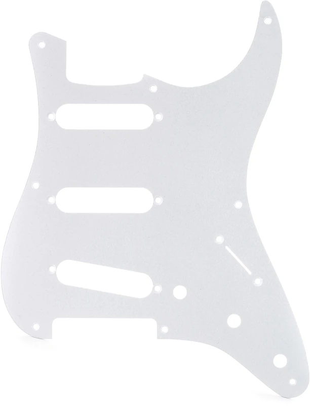 Fender 099-2017-000 1-Ply White 8-Hole Mount S/S/S Stratocaster Pickguard