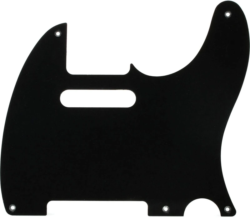 Fender 099 2019-000 1 Ply Black 5 Hole Mount Telecaster Pickguard