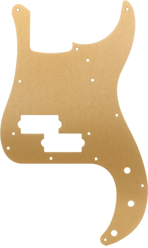 Fender 099/2020/000 10 Hole Mount 1 Ply Gold Anodized '57 Precision Bass Pickguard