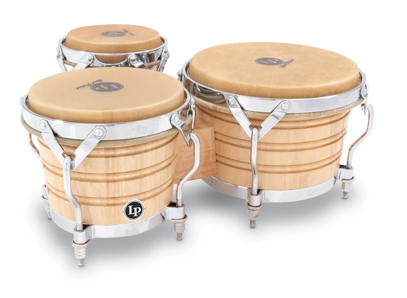 LP Latin Percussion Generation III Triple Wood Bongo LP202-AW