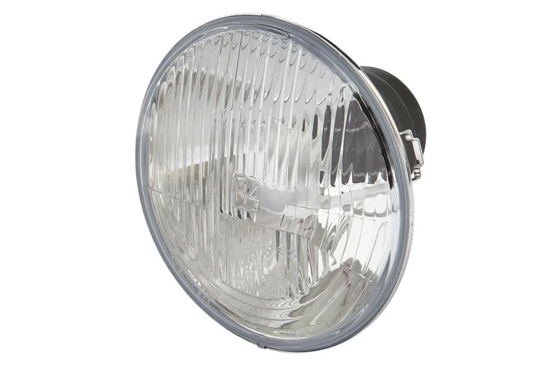 HELLA 1A6 002 395-991 Hauptscheinwerfersatz - Halogen - H4 - 12V - rund - Ref. 20 - gewölbte Streuscheibe - Einbau - Einbauort: links/rechts - Menge: 2 - Set