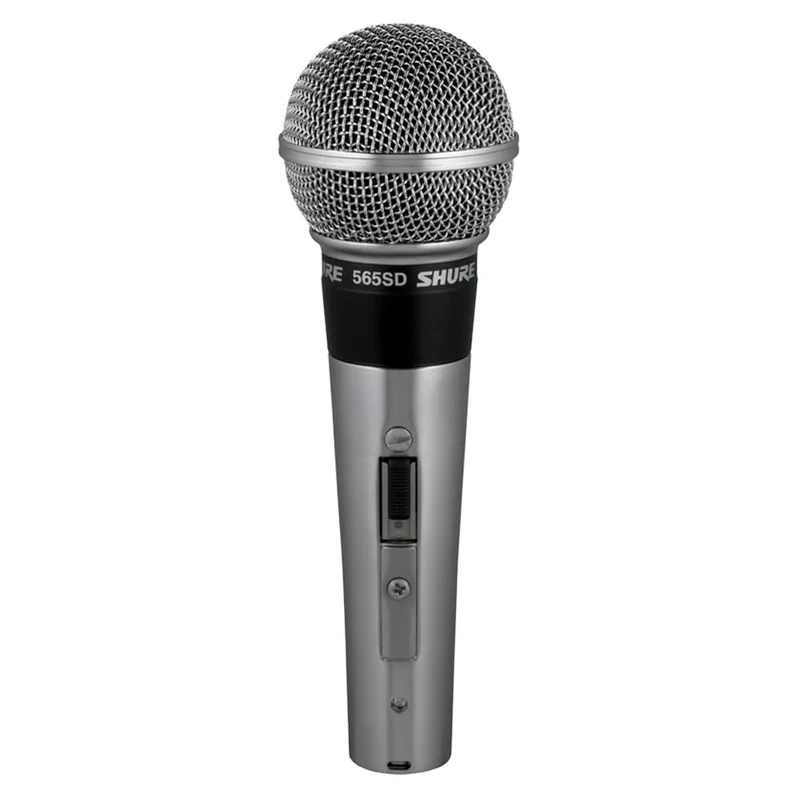 Shure 565SD-LC Microphone without Cable, Silent Magnetic Reed On/Off Switch with Lock-on Option