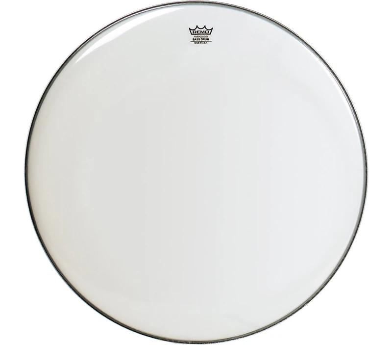 Remo drum head Ambassador white smooth bass drum 16" - BR-1216-00