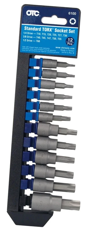 OTC (6100 Standard TORX Socket Set - 12 Piece