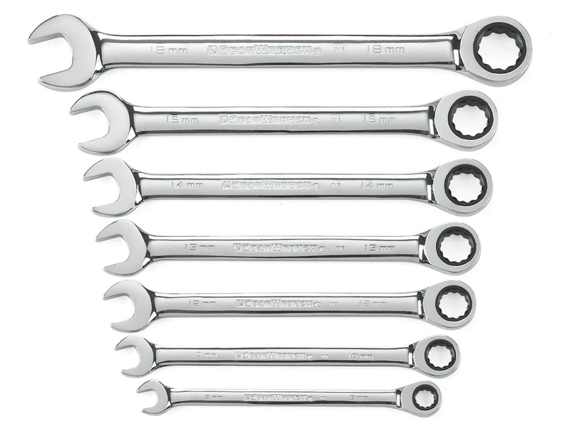 Gearwrench K-D9417 Gear Wrench Metric Set 9417 8 mm-18 mm