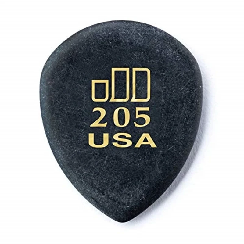 Dunlop 477R205 JD Jazztones™, Black, Pointed Tip, 36/Bag