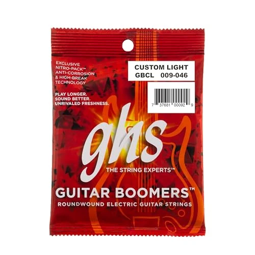 GHS GBCL Boomers Electric Guitar String Set - Custom Light 9-46