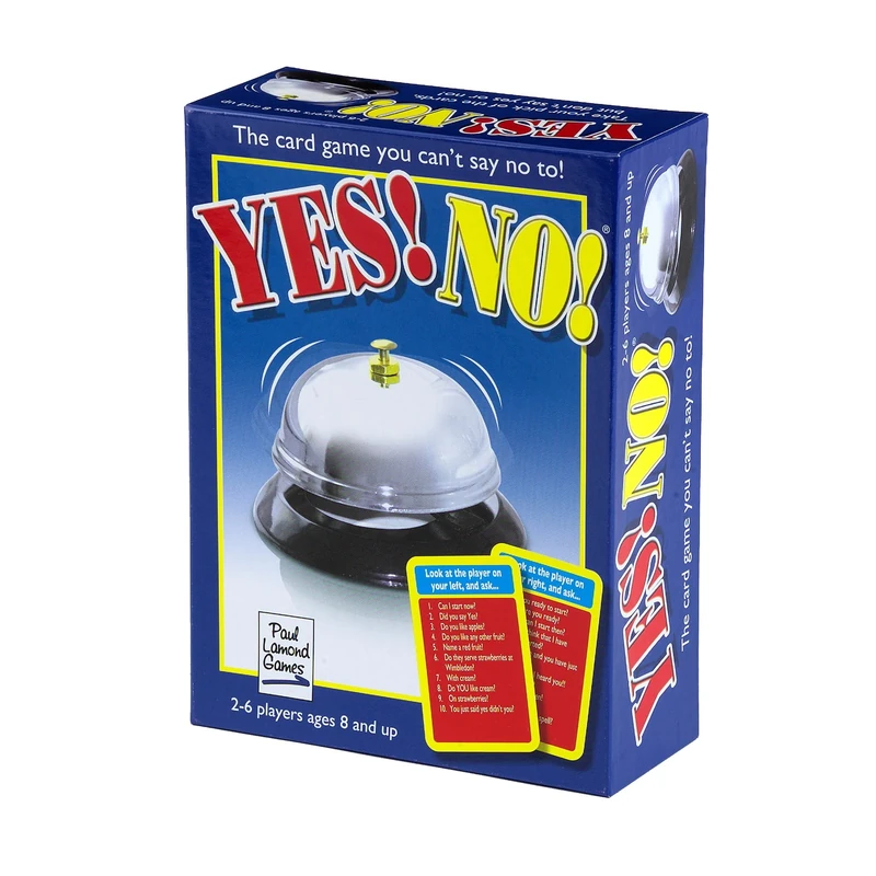 University Games Yes! No! Game - Fast Card Party for 2-6 Players - Image 1