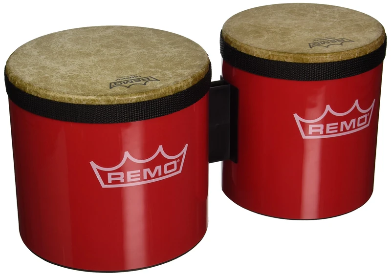 REMO Bongo Set -inch red