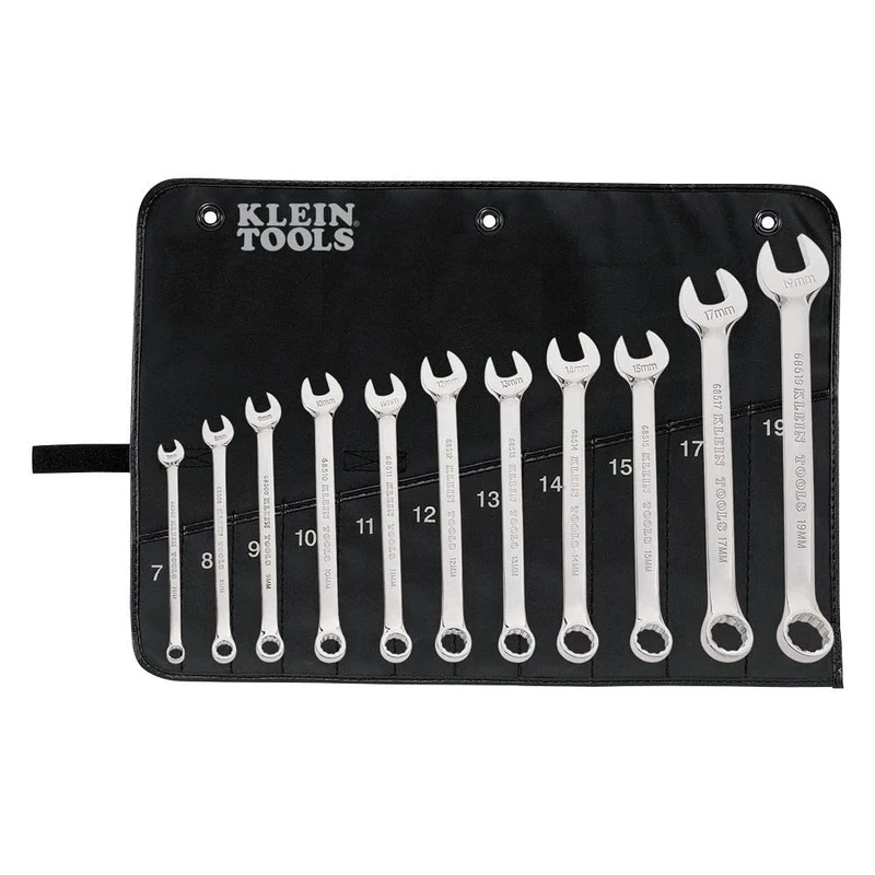 Metric Combination Wrench Set, 11-Piece Klein Tools 68502