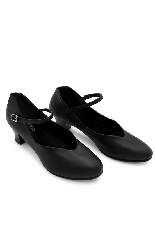 Capezio Junior Footlight, Women's Character Shoes, Black (Black), 5.5 UK (8 US)