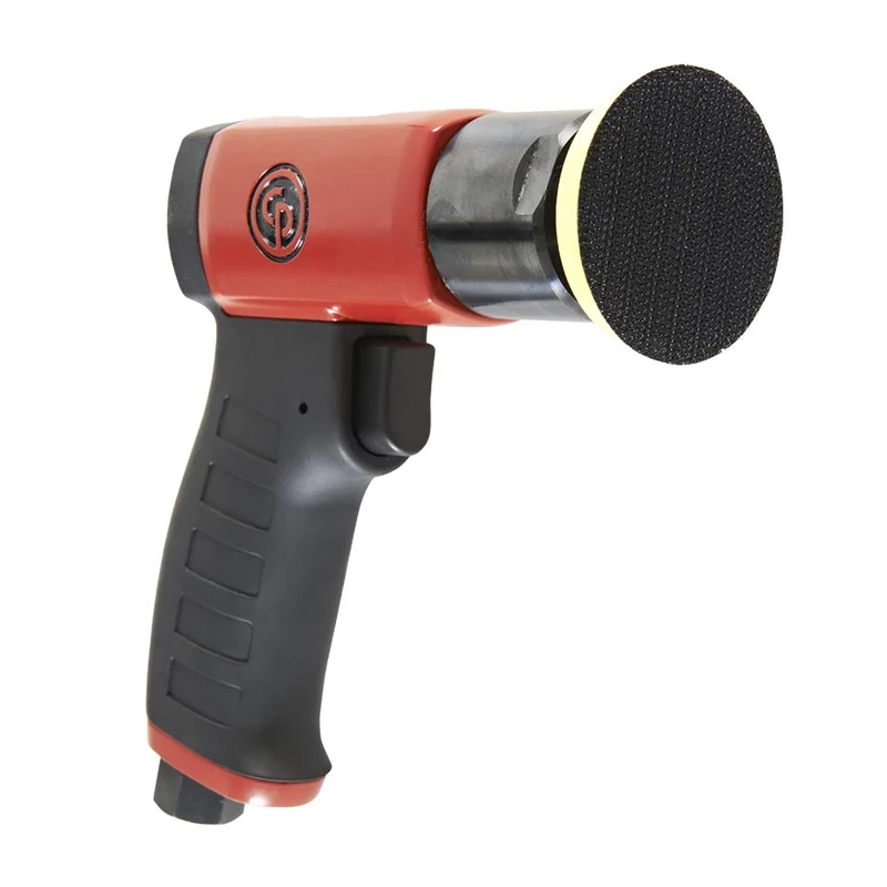 Chicago Pneumatic - CP7201 3" Mini Pneumatic Polisher - 2500rpm,Red|black|grey(75mm)