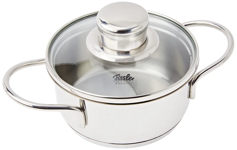 Fissler Häppchen Cooking Pot 12 cm 0.5 L with Glass Lid