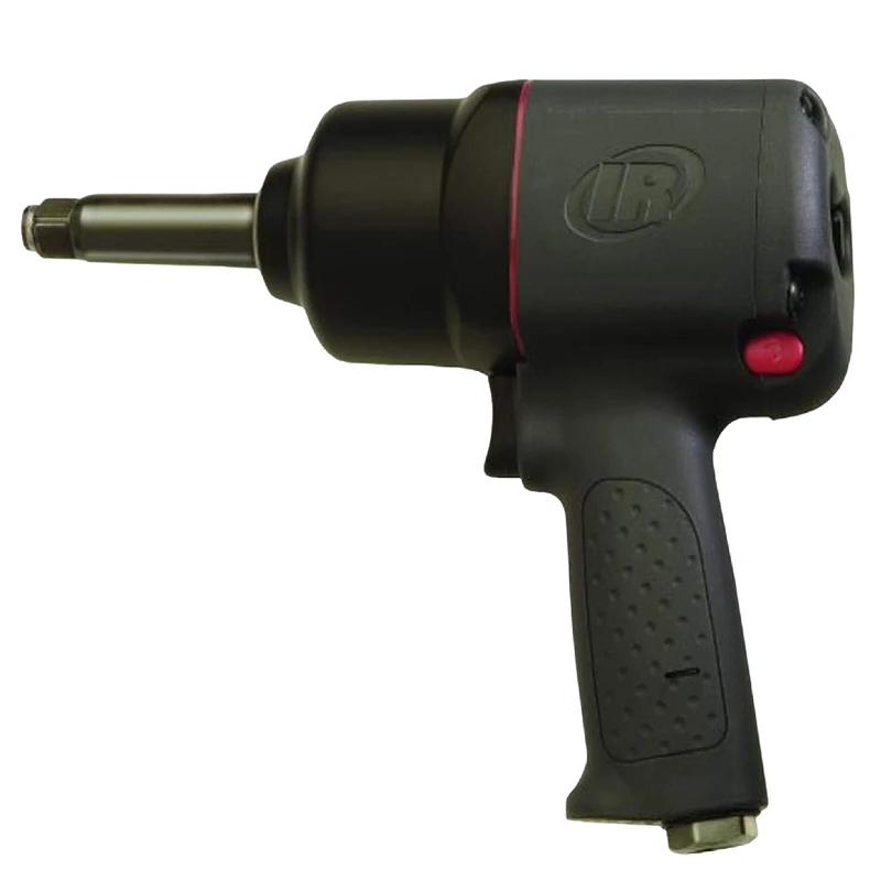 Ingersoll Rand 2130-2 1/2" Air Impact Wrench with 2" Extended Anvil, 550 ft-lbs Max Torque Output, 9500 RPM, Heavy Duty, Lightweight, Use for Changing Tires, Auto Repair, Black