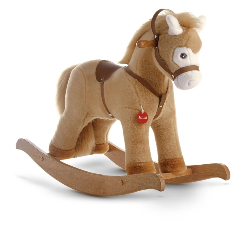 Trudi Rocking Animals Rocking Horse Beige Jumbo