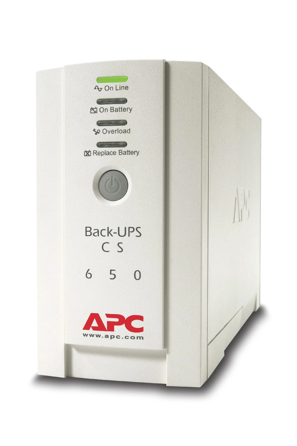 APC by Schneider Electric Back-UPS CS - BK650EI - Uninterruptible Power Supply 650VA (4 Outlets IEC, Surge protected)