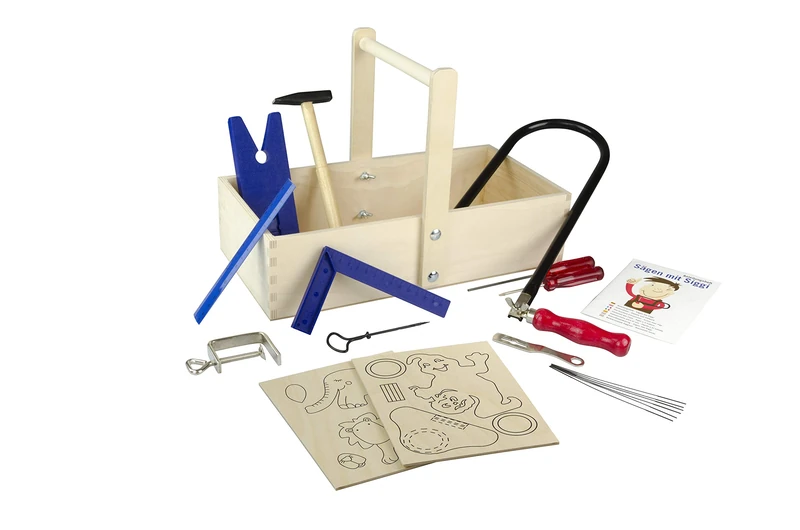 Pebaro 430 Fretsaw Set in Wooden Carpenter's Case