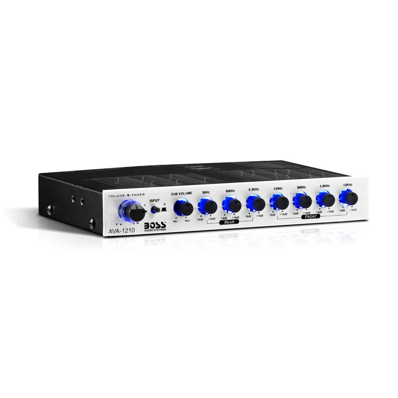 7 Band Preamp Equalizer with Subwoofer Output