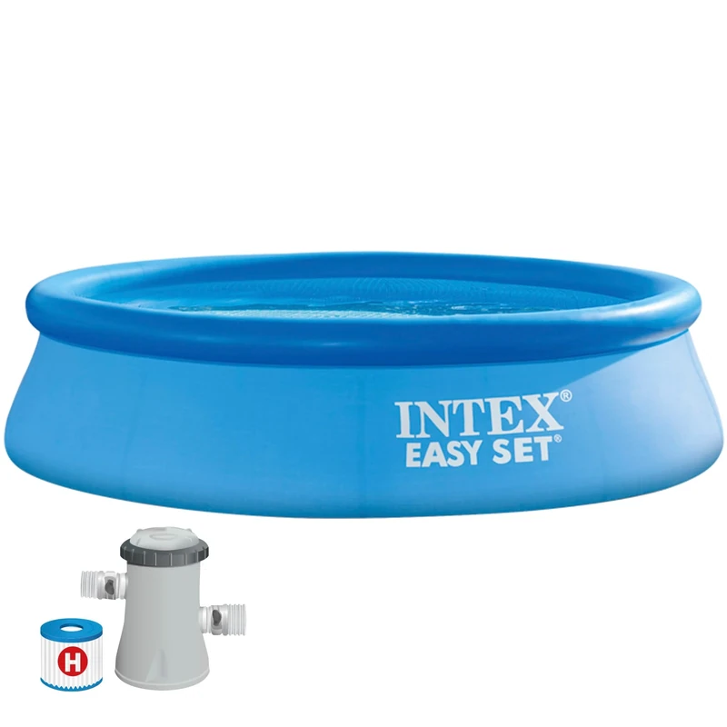 10ft x 30in Easy Set Pool with Filter Pump #56922