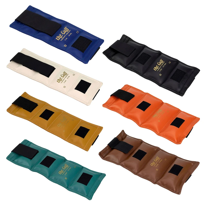 CanDo Weight cuffs SET - wrist and ankle weights - 7 pieces - alternative to dumbbells