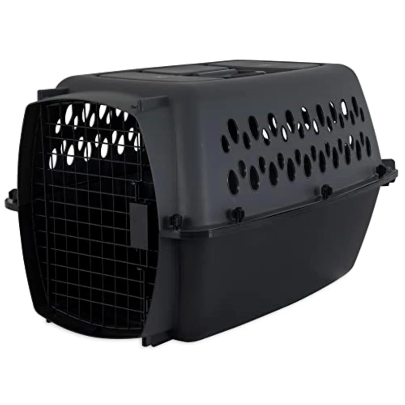 Aspen pet Traditional Pet Porter, 15-20 lb, light gray - Image 1