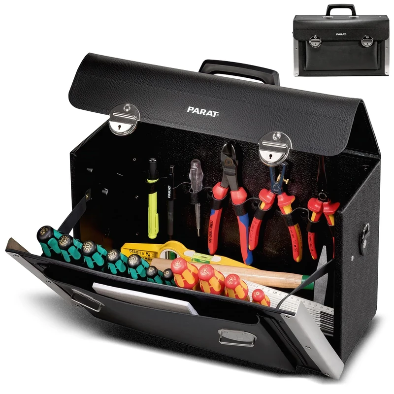 Parat 5363000031 "New Classic All-Round" Unpopulated Tool Bag, Black