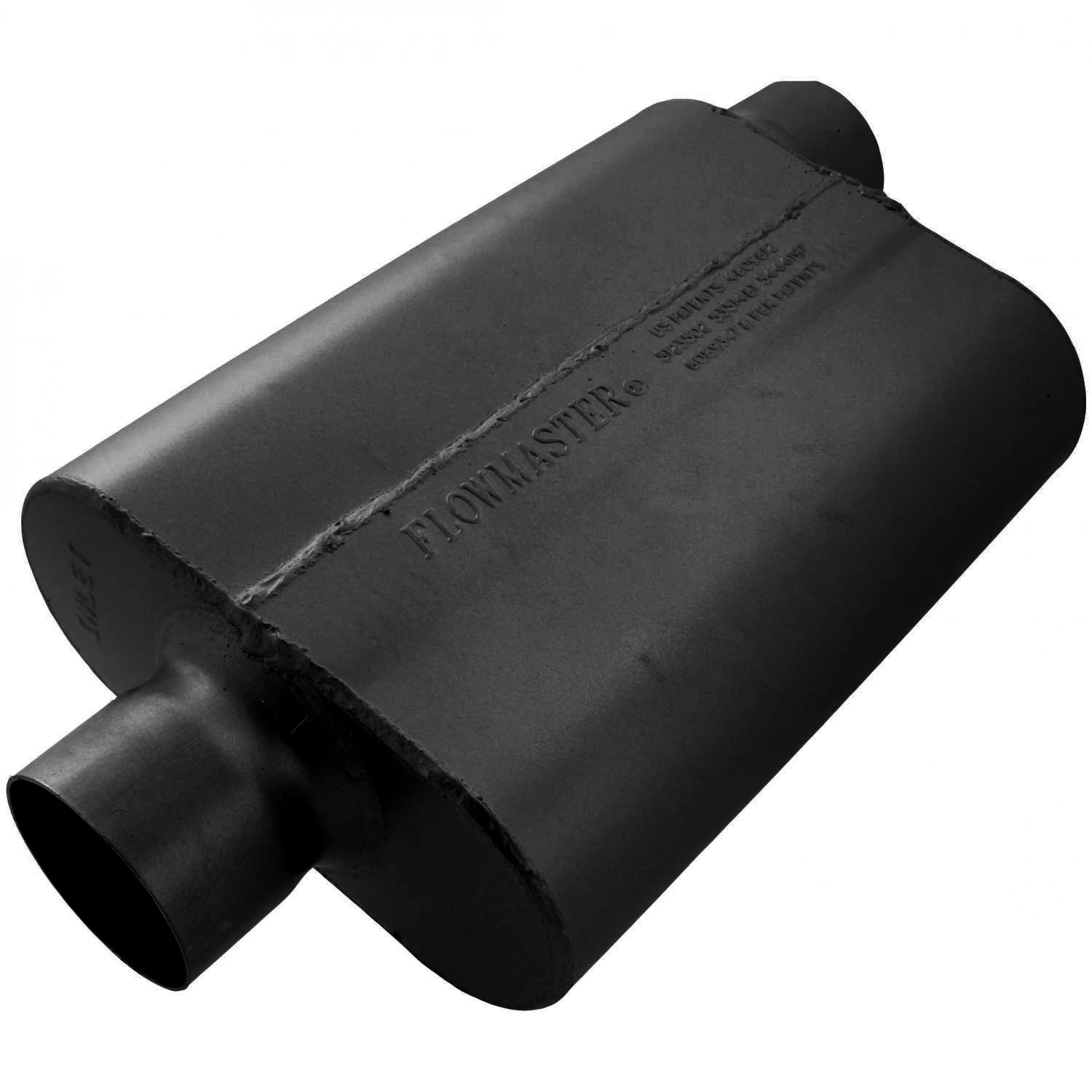 Flowmaster 943042 40 Delta Flow Muffler - 3.00 Center IN / 3.00 Offset OUT - Aggressive Sound