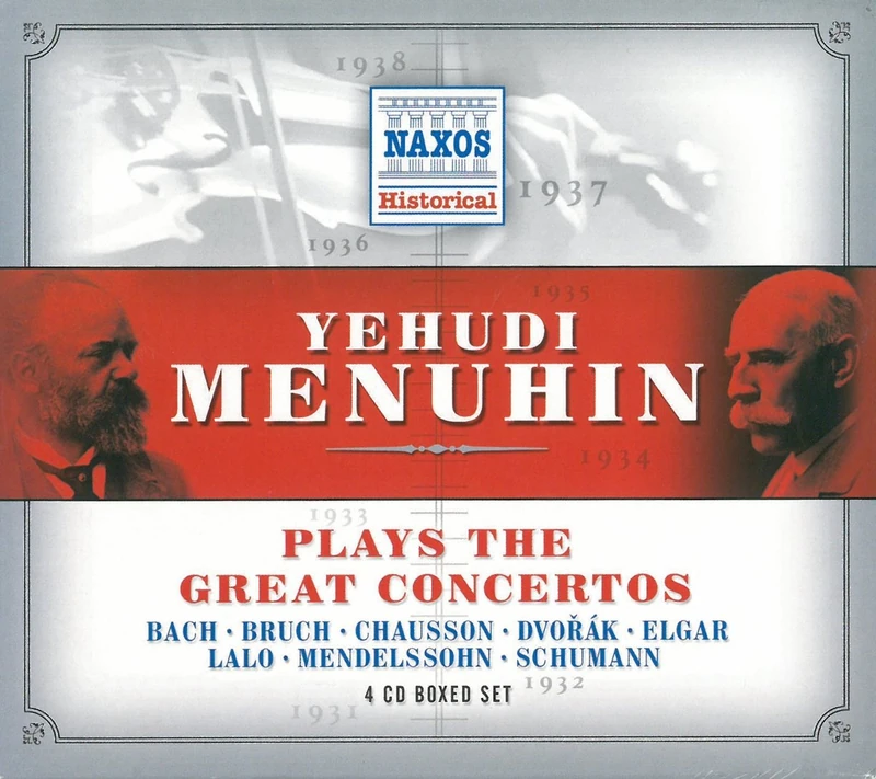 Yehudi Menuhin Plays the Great Concertos - Image 1