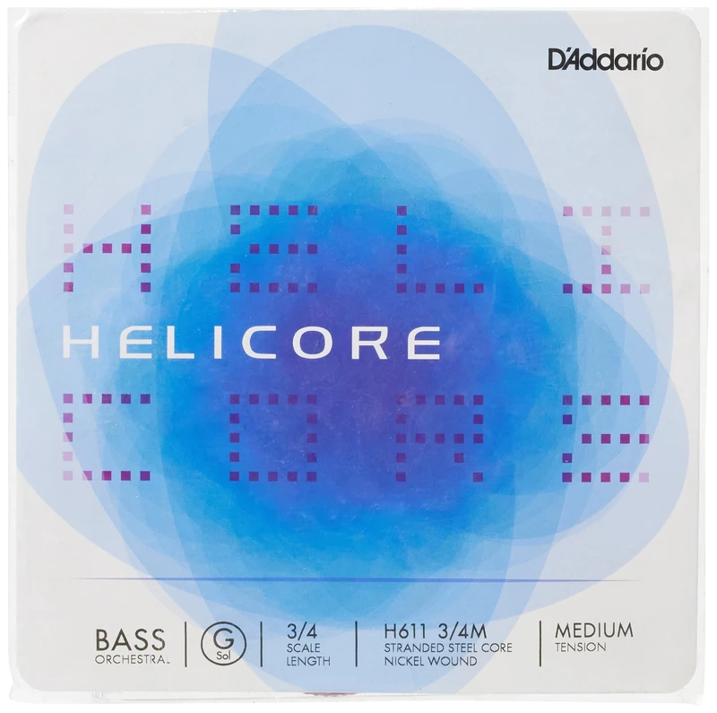 D'Addario Helicore 3/4 Scale Medium Tension Orchestral Bass Single G String