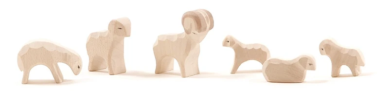 Ostheimer 66030 – Sheep mini (6 pieces)