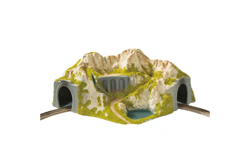 Noch 05130 41 x 37 cm Tunnel Curved Single Track Landscape Modelling