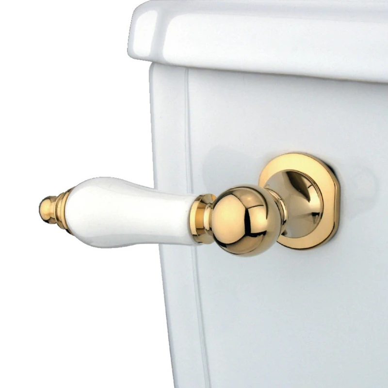 Kingston Brass KTPL2 Victorian Tank Lever, 3-Inch, Polished Brass - Image 1