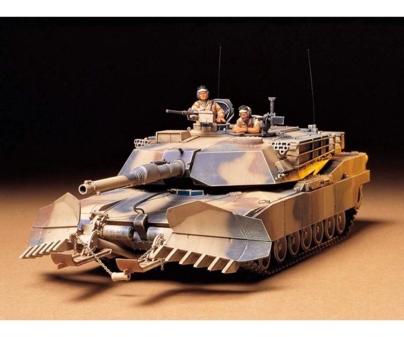 Tamiya US M1A1 Abrams with Mine Plow 1/35 Military Model Kit