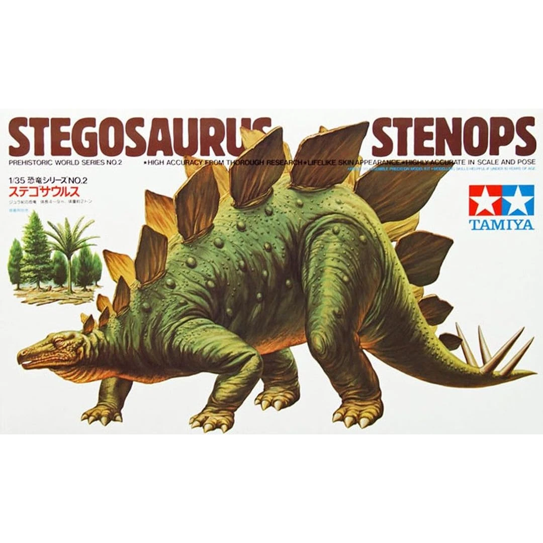 TAMIYA Models Stegosaurus Stenops Model Kit