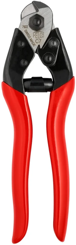 Felco Wire Cutter Model C7 One Handed Operation Triangular Cutting System Cuts 7mm Wire and Cable Without Squashing Dinghy Sailing Rigging Yacht Rigging Gardening Made In Switzerland - Image 1
