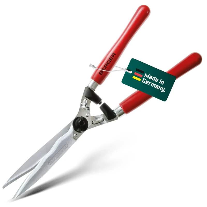 BERGER Hedge Shear Comfort 4590 with Serrated Blade Professional Tool Made of high-Grade Steel Length 54 cm